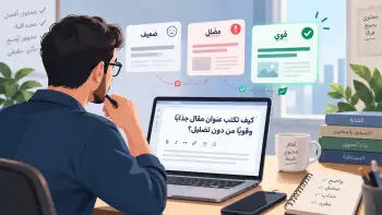 كيف تكتب عنوان مقال جذابًا وقويًا من دون تضليل؟