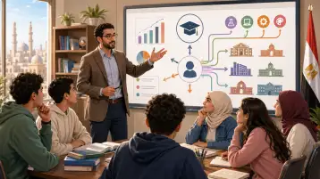 اعرف كليتك من مجموعك 2026: دليل الكليات المتاحة حسب النسبة والشعبة