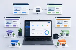 نظام إدارة مواقع متعددة لتوسيع أعمالك دون تعقيد