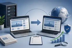 كيف تنقل موقعًا إخباريًا دون خسارة ترتيب Google؟