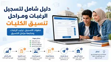 تنسيق الجامعات 2026: دليل شامل لتسجيل الرغبات ومراحل تنسيق الكليات
